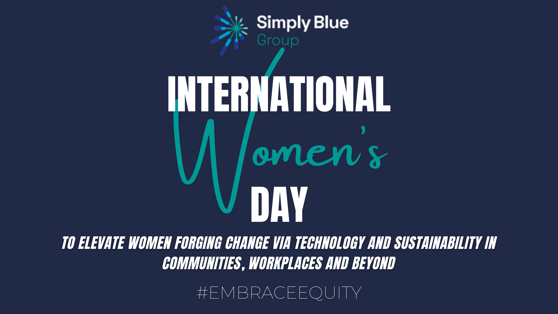 Simply Blue Group’s International Women’s Day Campaign